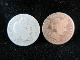 1914D and 1911 Silver Dimes