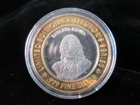 .999 Fine Silver Limited Edition Collectors Coin