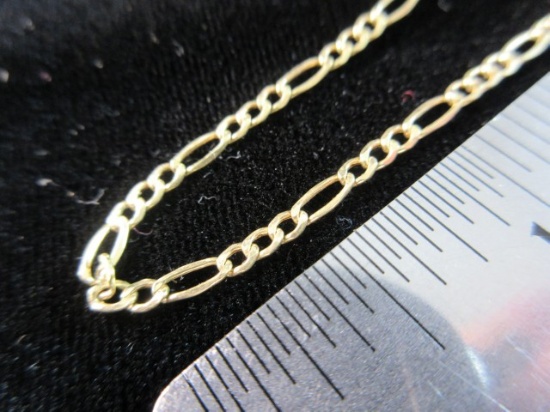 20” 14K Yellow Gold 2.33 Gram Necklace