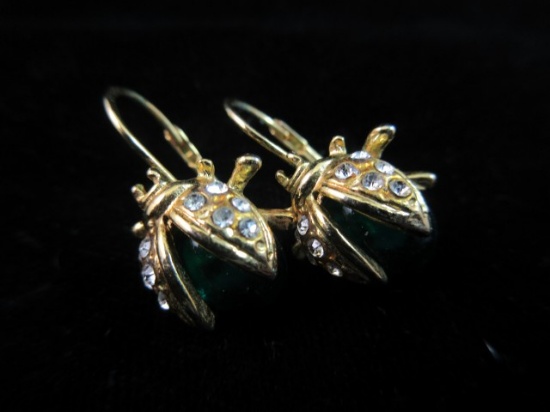 Vintage Bug Earrings