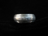 Band Accent Sterling Silver Ring