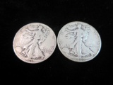 1946-1946D Silver Half Dollars