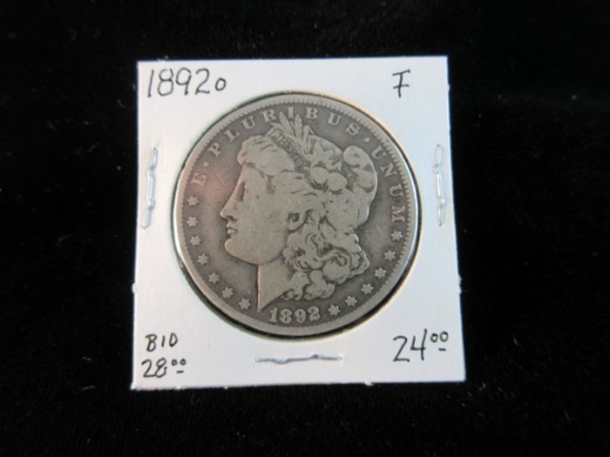 1892o Silver Dollar
