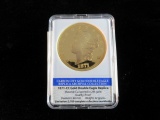 1871 CC Double Eagle Replica Gold 24k Layered Coin