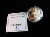 Lady Liberty 24K Gold Layered Coin