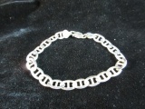 8.5 inch Sterling Silver Link Style Bracelet