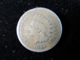 1859 Copper Nickle Indian Head Penny