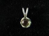 Power Stone Sterling Silver Pendant