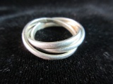 Ring Three Band Sterling Silver
