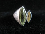 Citrine Gemstone Sterling Silver Ring