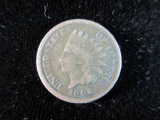 1862 Copper Nickel Indian Head Penny