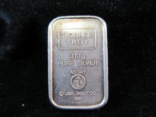 1981 One Troy OZ Bar