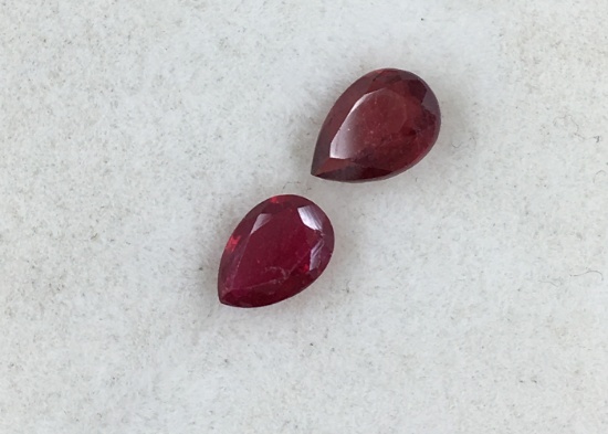 Matched Set of Rubies 1.490 ct