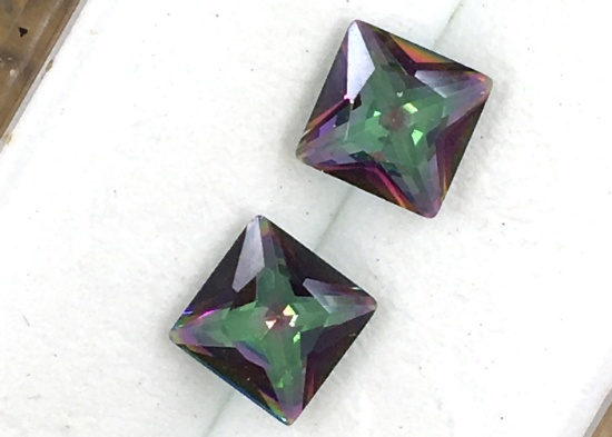 Matched Set of Mystic Quartz 0.980 ct