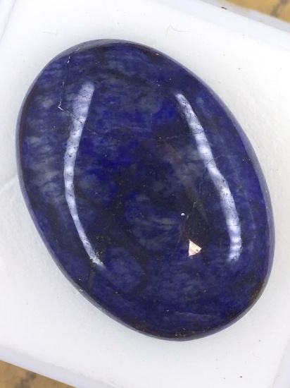 Blue Lapis 34.965 ct