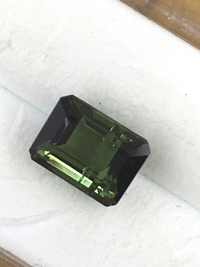 Dark Green Tourmaline 2.075 ct