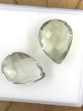 Green Amethyst Matched Set 14.00 cts.