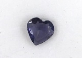 Blue Iiolite Heart Shape 0.300 ct