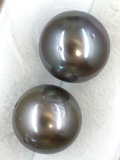 Matched ASet Silver Cultured Pearls