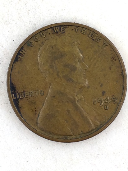 USA Penny 1945 "D"