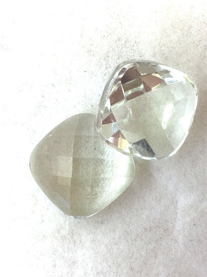 Green Amethyst Matched Set 12.56 ct