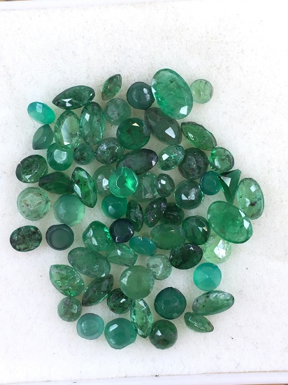 Assorted Lot Natural Emeralds 10.35 cts