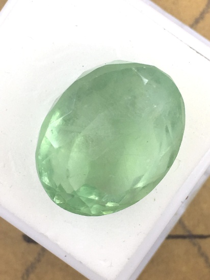 Colombian Green Fluorite 23.1 ct
