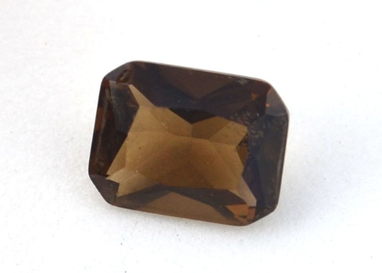 1.72 Carat Scissor Cut Smoky Quartz