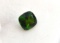 0.67 Carat Very Fine Cushion Cut Chrome Diopside