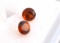 1.00 Carat Matched Pair of Top Color Citrines