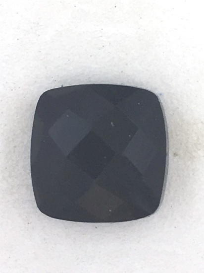 Black Onyx Cushion Cut 4.01 ct