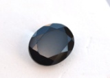 4.61 Carat Oval Cut Black Spinel