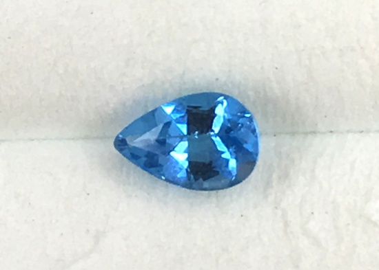 Sky Blue Topaz Teardrop .80 ct