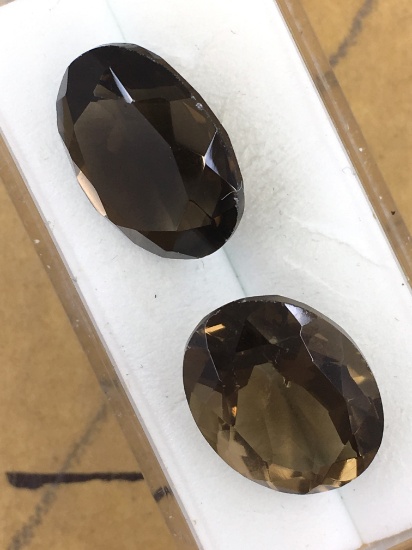 Smokey Quartz Matched Set 16.331 ct