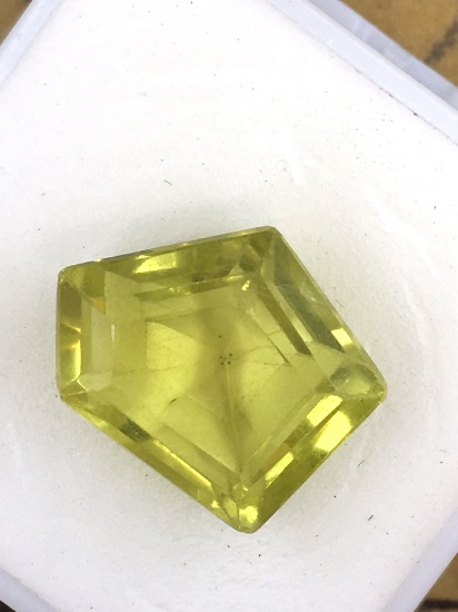 Fancy Cut Citrine 11.57 cts