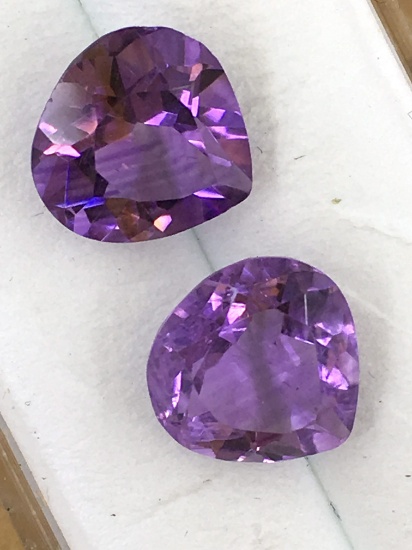 Amethyst Matched Pair 4.46 ct