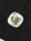 Green Amethyst Cushion Cut 1.19  cts