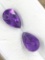 Amethyst Teardrop Matched Pair 1.48 ct