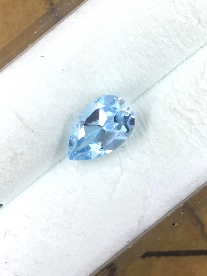 Sky Blue Topaz Teardrop .86 ct