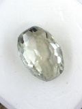 Green Amethyst Barrel Shaped 9.39 ct