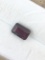 Garnet Emerald Cut .76 ct