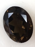 Smokey Quartz Oval 11.11 ct