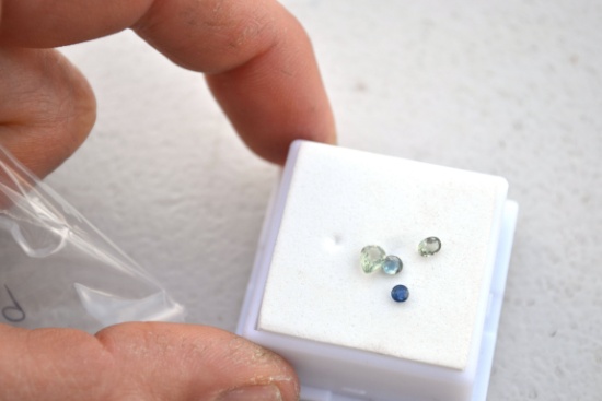 0.89 Carats of Fine Blue and Green Sapphire
