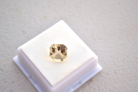 4.26 Carat Fantastic Lemon Citrine