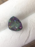 Mystic Topaz Trillion Cut 1.61 ct