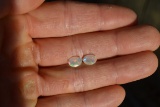 1.25 Carat Fantastic Matched Pair of Opals