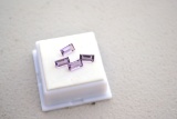 3.00 Carat Matched Set of Very Fine Amethysts