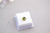 1.91 Carat Fantastic Round Cut Peridot