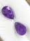 Amethyst Teardrop Matched Pair 1.22 ct