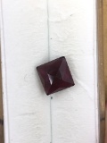 Princess Cut Garnet 4.03 ct